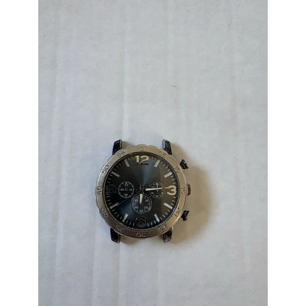 FMD FMDGF009 No Band Blue Quartz Analog Men's‎ Watch For Parts
